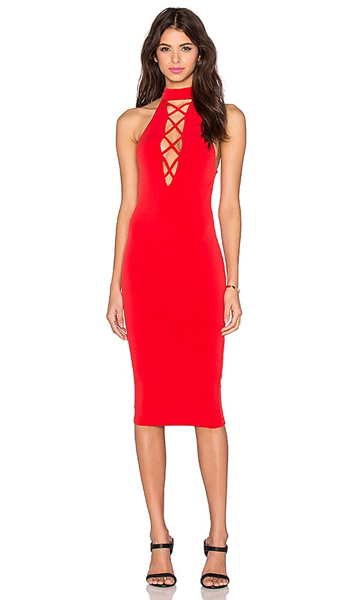 Tropicana High Neck Dress