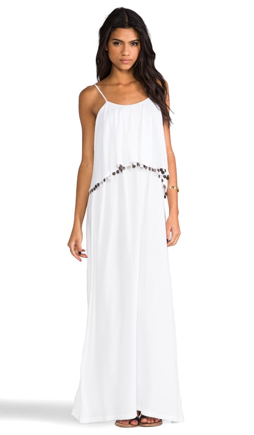 Beach Love Aesthetics Frilled Maxi