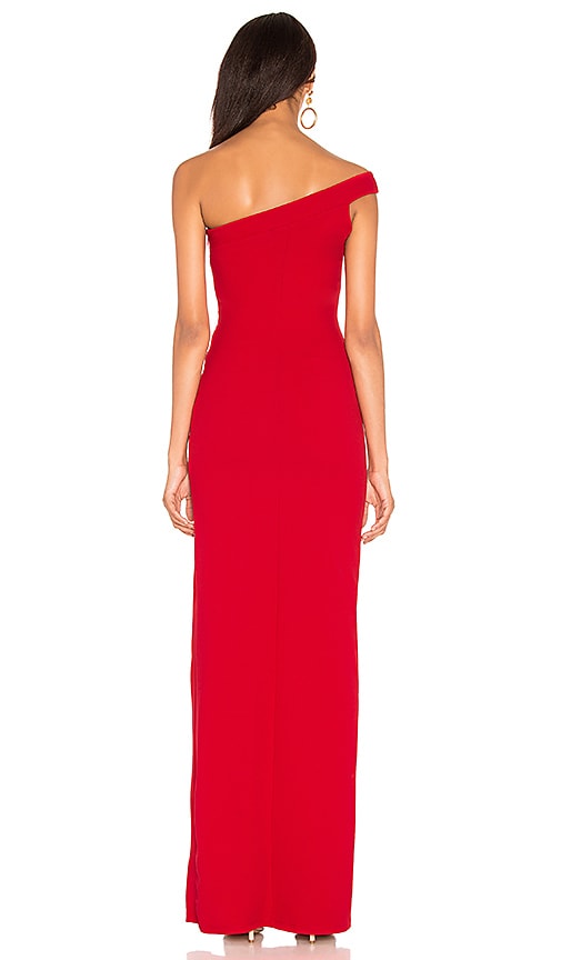 nookie mila gown red