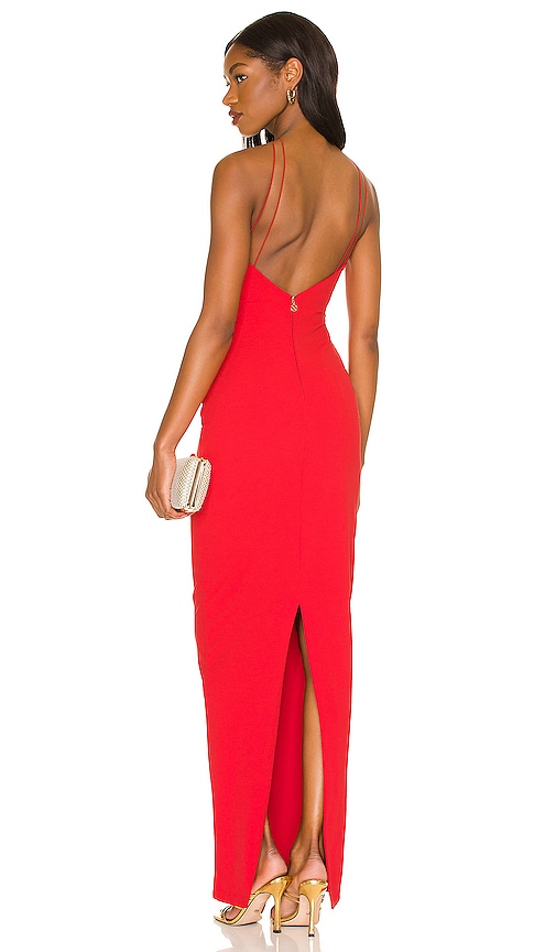  Nookie Abendkleid Trinity In Red. Größe M. Also In L. 