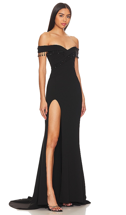 Shop Nookie Chicane Gown In Black