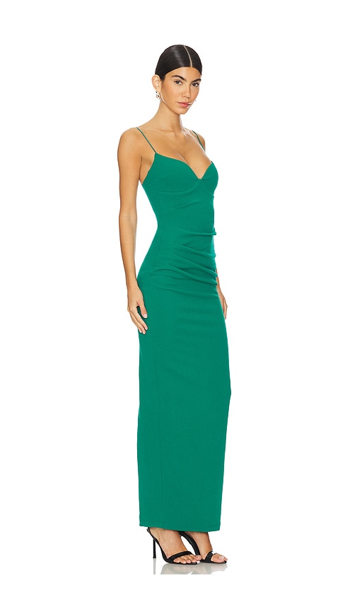 Shop Nookie Affinity Midi Dress In Jade