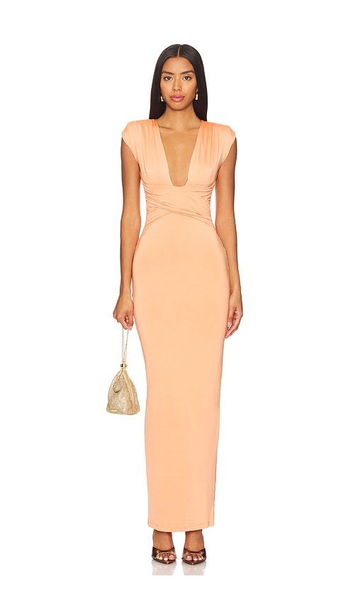 Shop Nookie Dare Maxi Dress In Mango