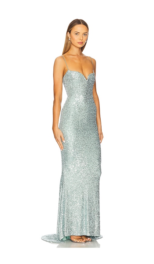 Nookie Serena Gown In Mint