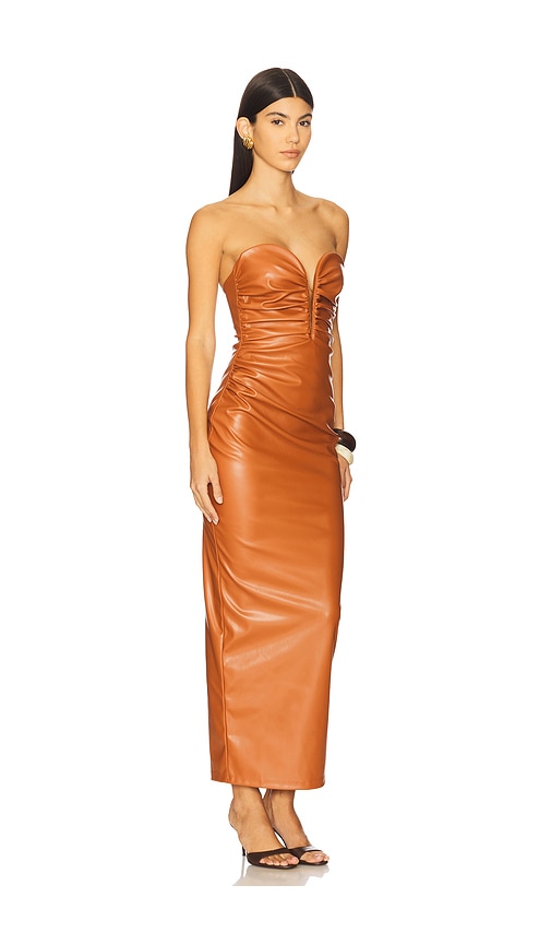 Nookie Evoke Maxi Dress In Brown