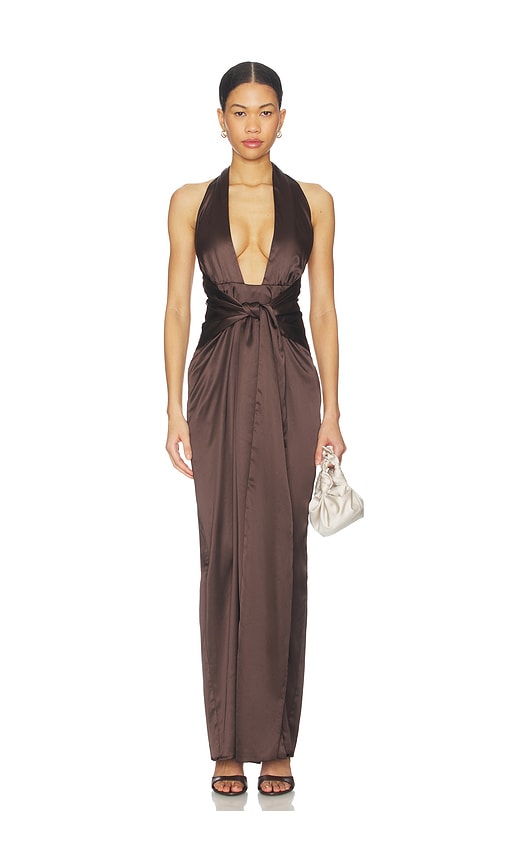 Nookie Calypso Halter Gown