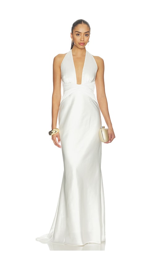 Nookie Scarlet Plunge Gown