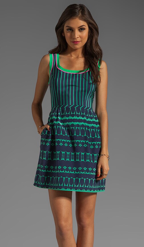 Optic Silk Campbell's Dress