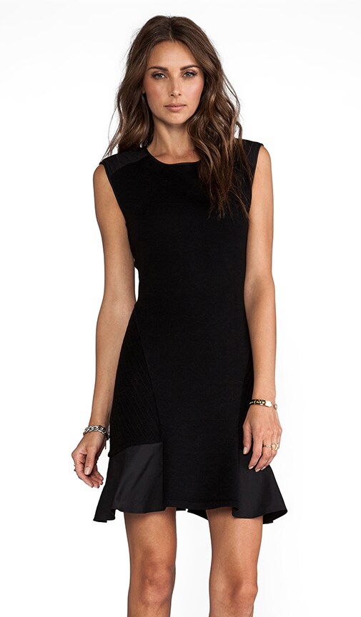 Futuristic Knit Night Launch Dress