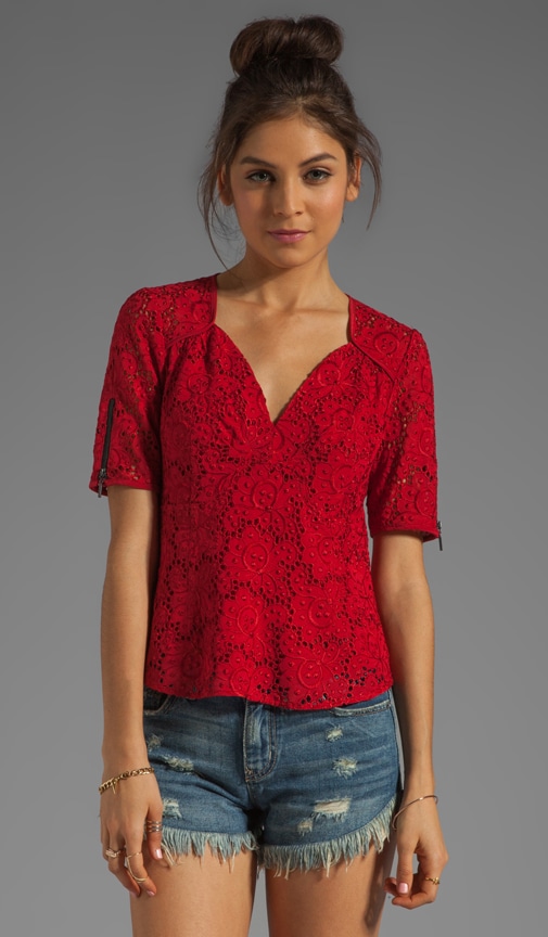 Sierra Madre Lace Bandit Top