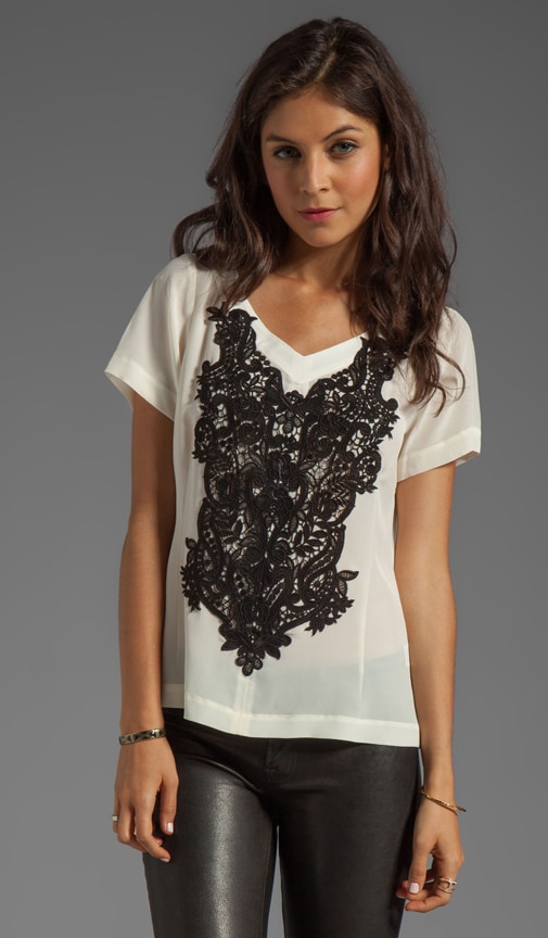 Kissing Booth Lace Snowcone Top