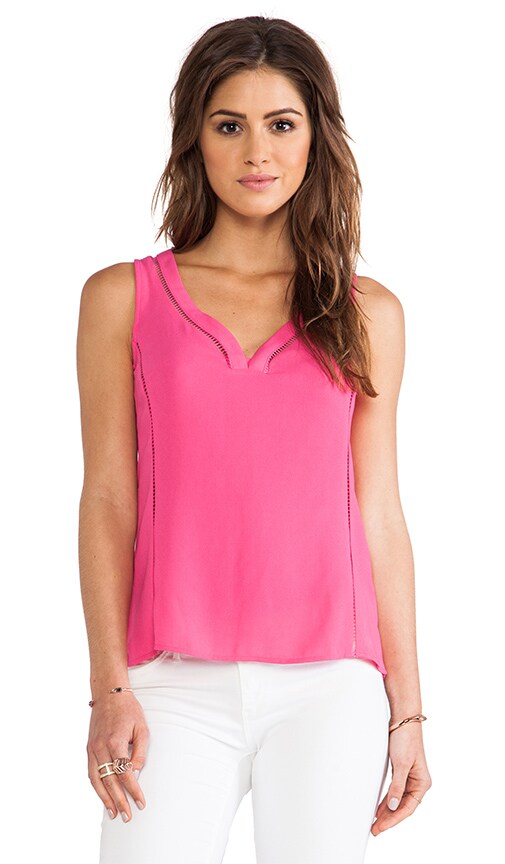 Nanette Lepore Tiki Tank in Magenta