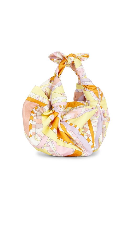  Nla Collection Umhängetasche Knot In Yellow,orange. 
