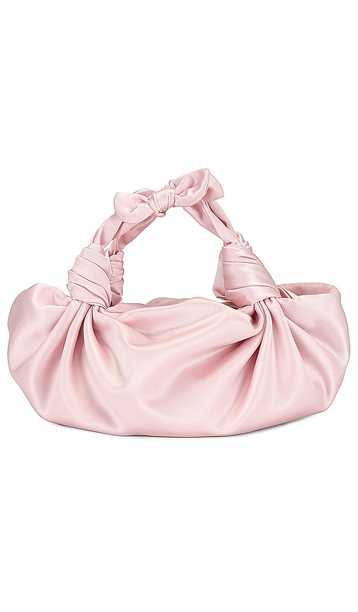 Shop Nla Collection Knot Bag In 粉红胭脂系列