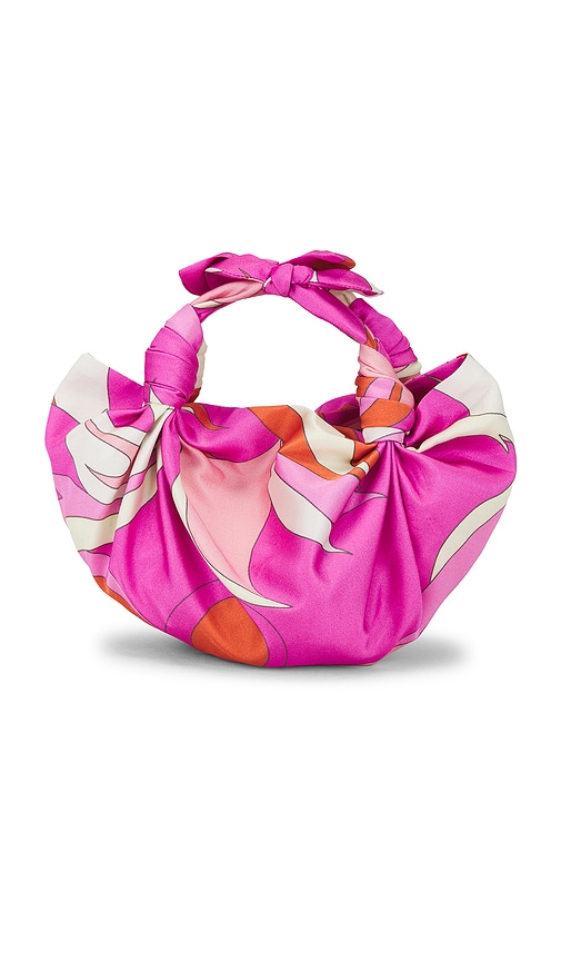 Mini Knot Bag in Pink.