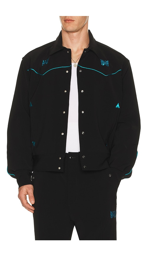 Needles Piping Cowboy Jacket Poly Double Cloth
