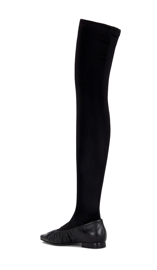 Nora Lozza Boot Ballerina In Black. Größe 6. Also In 9. 