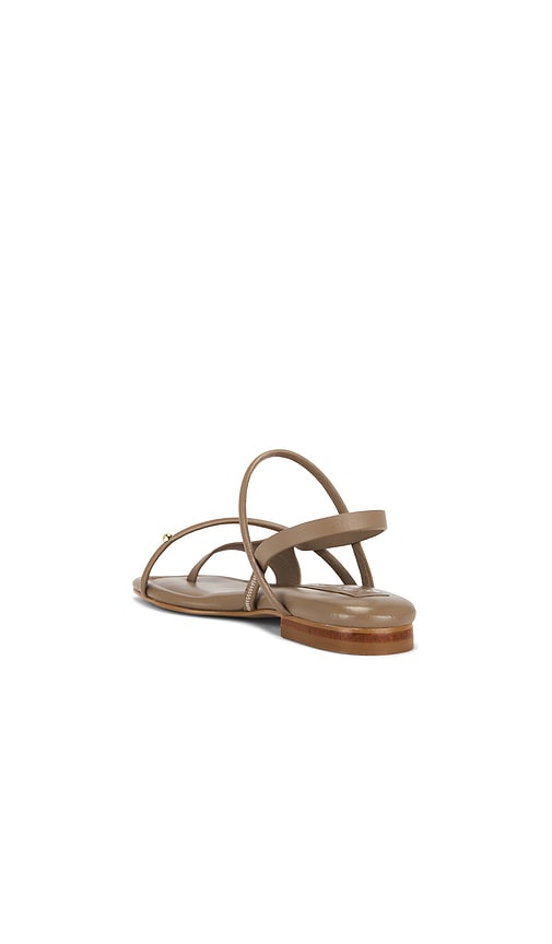  Nora Lozza Sandale Laya In Taupe. Größe 7. Also In 8, 9. 