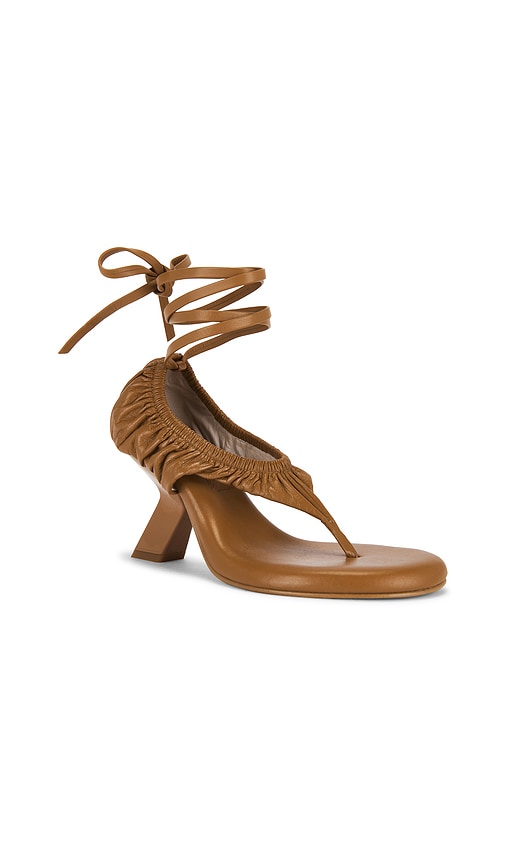 Nora Lozza Flip Ruchi Sandal In Brown