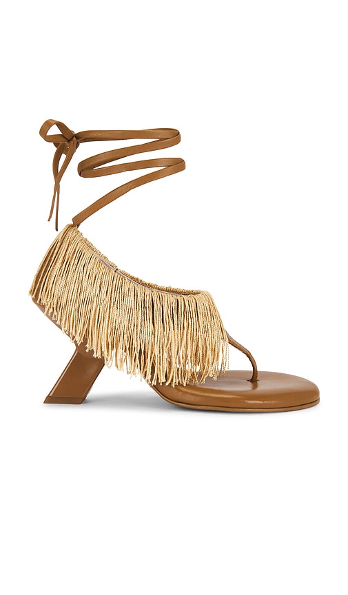 Nora Lozza x REVOLVE Flip Fringe Sandal