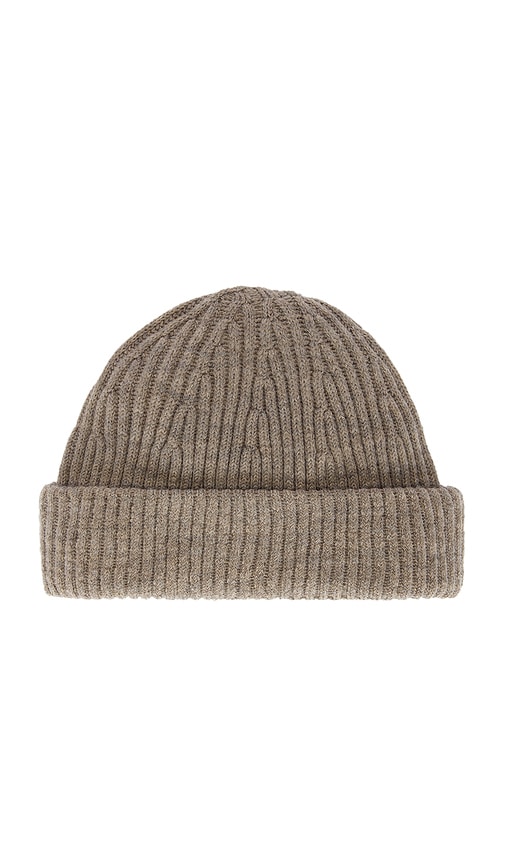 Nn07 Rib Beanie In Gray