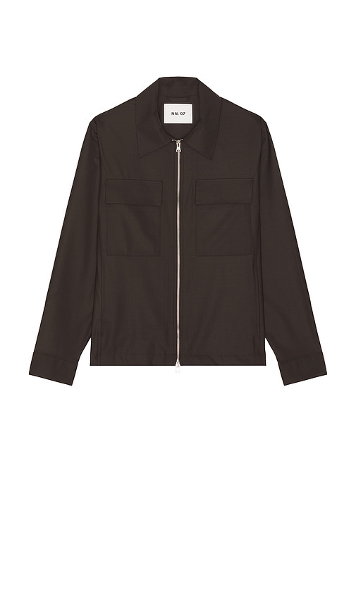 Nn07 Alban Jacket In Brown