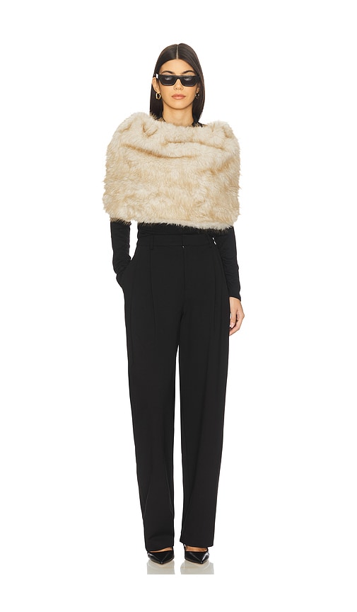 Pascale Faux Fur Shawl in . - size L (also in M, S, XS) - NONchalant Label - Modalova