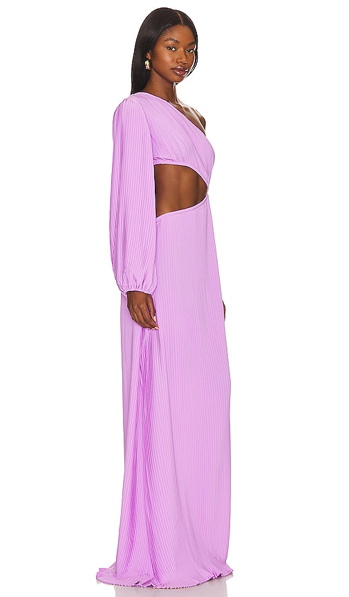 Shop Nonchalant Label Elinor Dress In Lavender