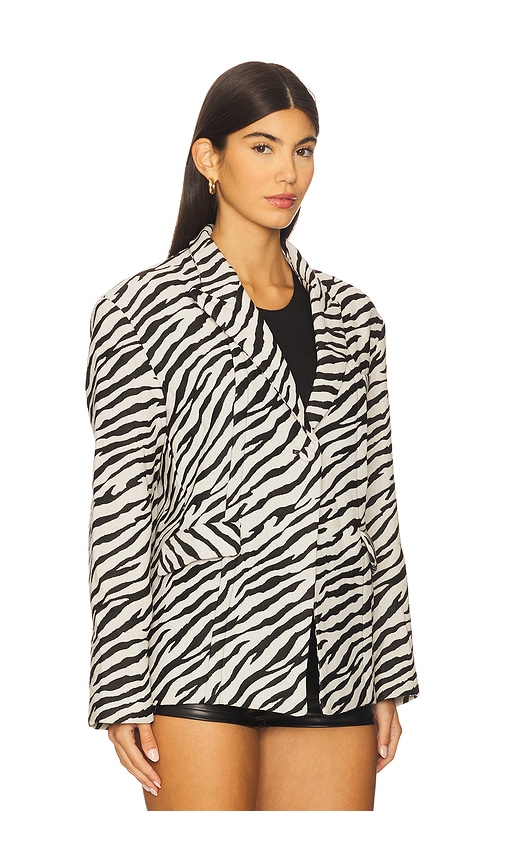 Nonchalant Label Clemence Blazer In Multi
