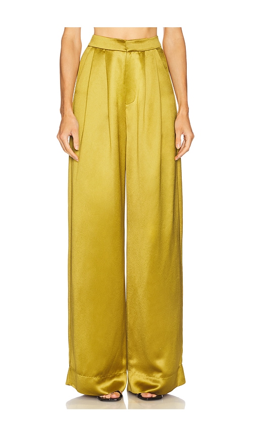 Nonchalant Label Paris Pant In Yellow