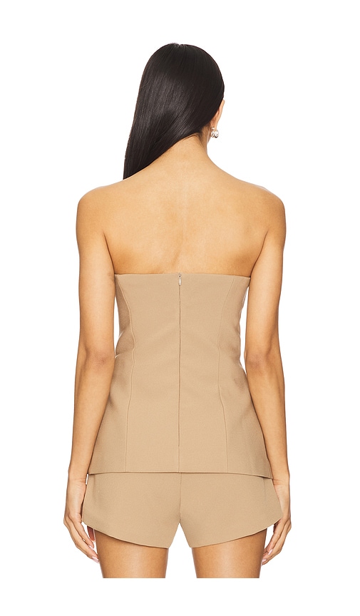  Nonchalant Label Trägerloses Top Liz In Beige. Größe S. Also In M, Xl. 