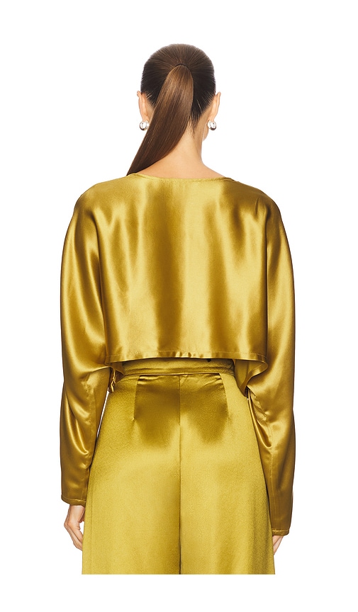  Nonchalant Label Cropped-oberteil Mit Cleanem Saum Emmy In Yellow. Größe S. Also In Xs, M. 
