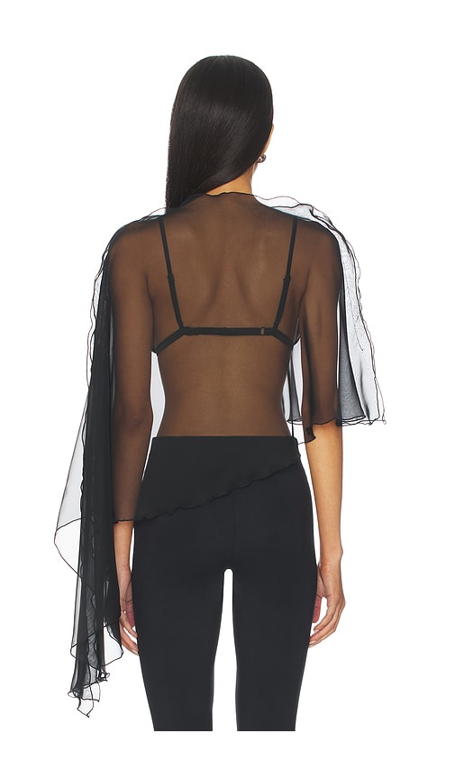  Nonchalant Label Poncho-oberteil Patrice In Black. Größe M. Also In L. 