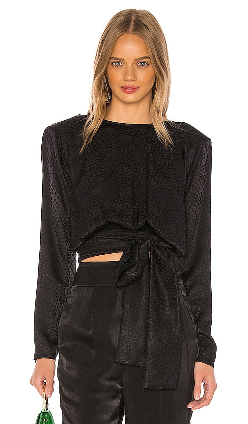 Marian Open Back Blouse