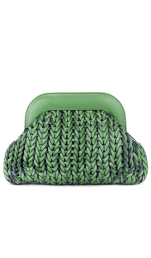 Shop Nonchalant Label Helena Mini Clutch In Deep Artichoke