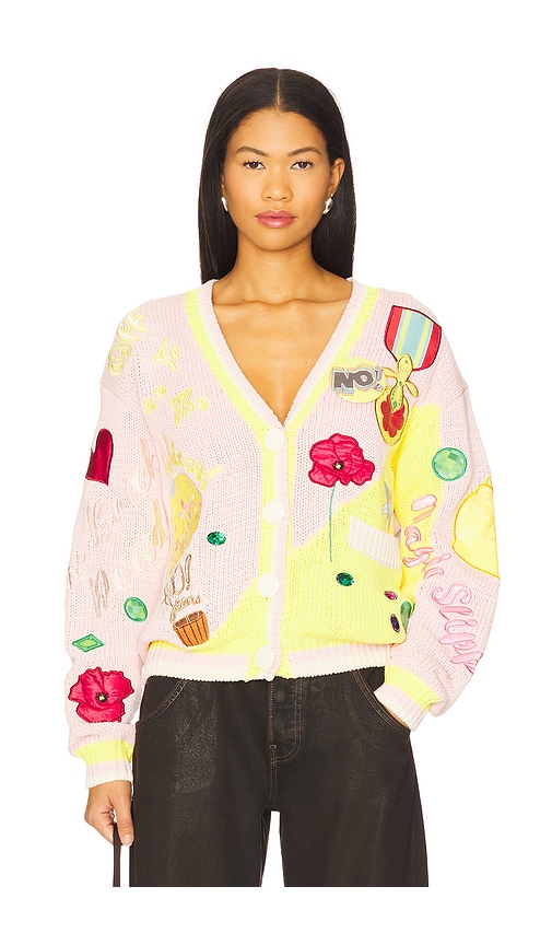 No! Jeans Wizard Of oz Cardigan In Pink