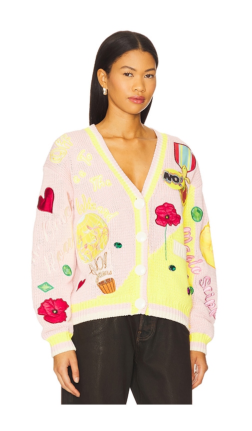No! Jeans Wizard Of oz Cardigan In Pink