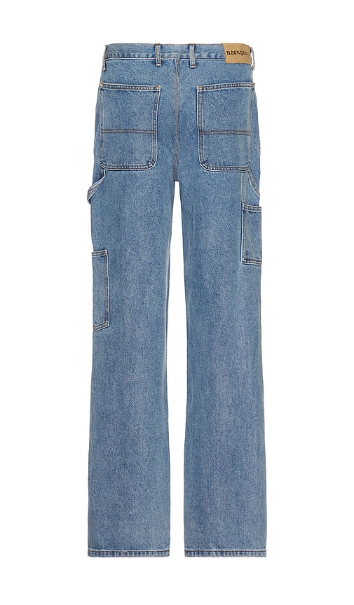 Shop Noon Goons Throttle Pant In Medium Stone Wash
