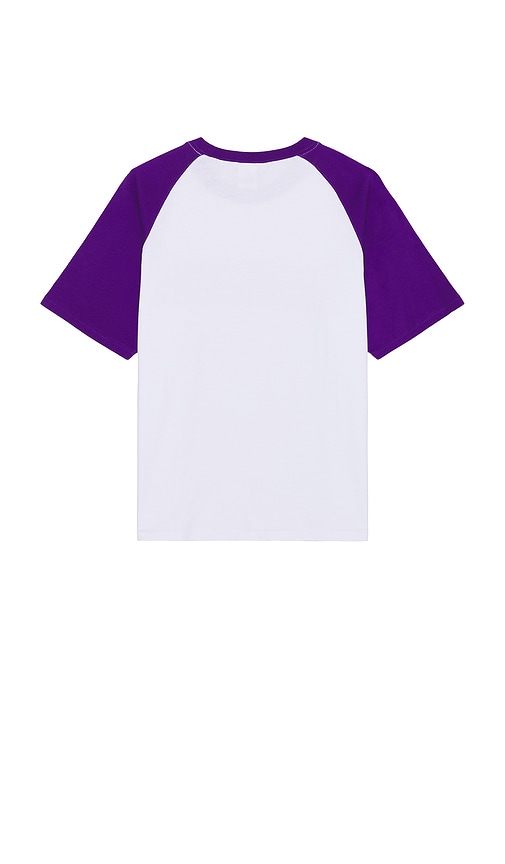 Shop Noon Goons Gametime Raglan Tee In Purple