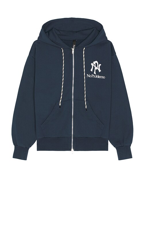 No Problemo Nyp Zip Through Hoodie