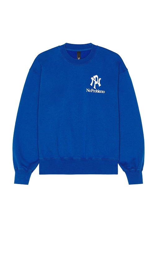  No Problemo Sweatshirt Nyp In Blue. Größe Xs. Also In S, M, Xl/1x. 