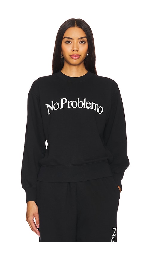 No Problemo Sweatshirt in Black