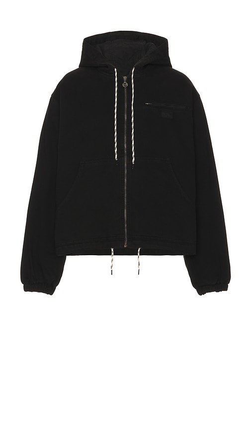 Shop No Problemo Workwear Jacket In Black