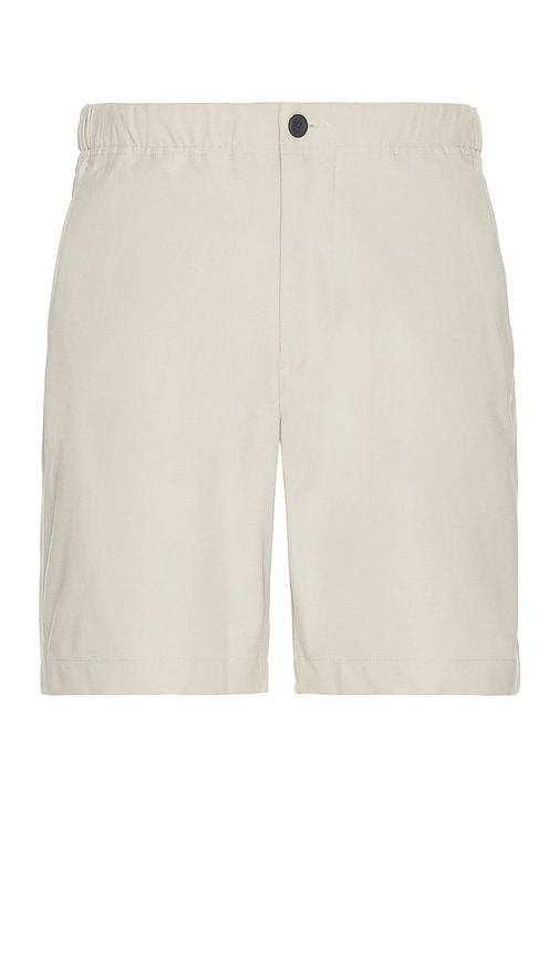 Shop Norse Projects Ezra Relaxed Solotex Twill Shorts In 石色