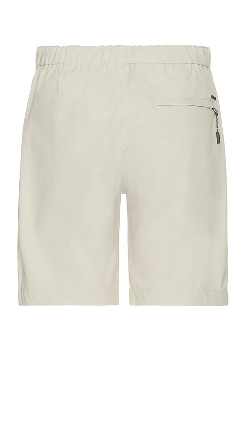 Shop Norse Projects Ezra Relaxed Solotex Twill Shorts In 石色