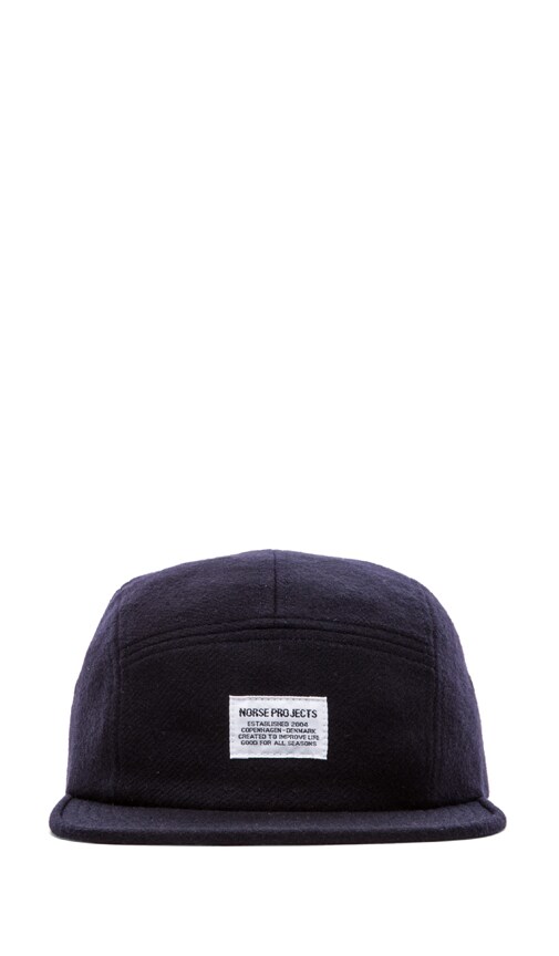 norse projects 5 panel hat