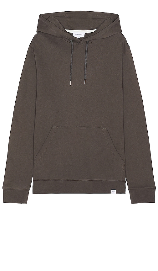 Norse Projects Vagn Classic Hoodie in Heathland Brown | REVOLVE