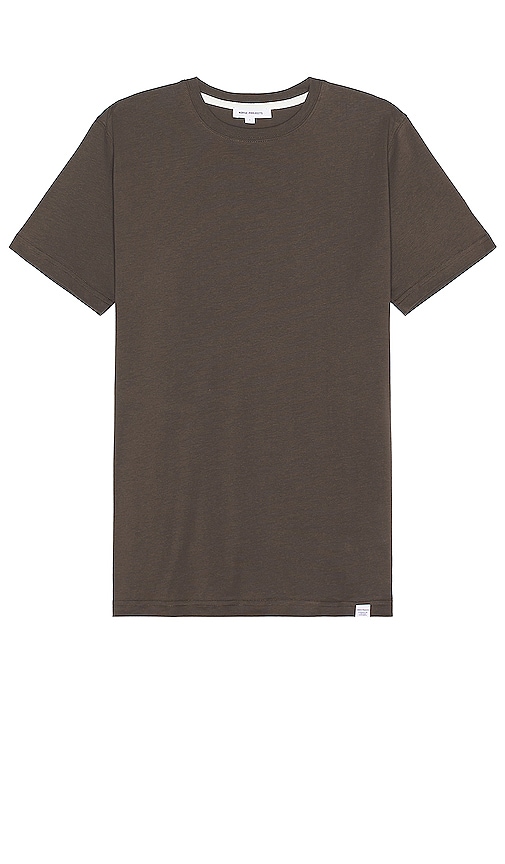 Norse Projects Taupe Niels T-shirt In Heathland Brown