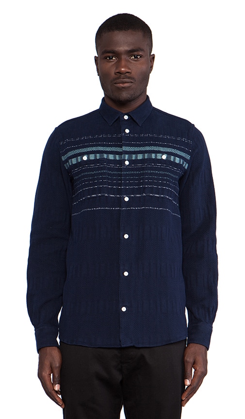 Jonas Lazy Cotton Long Sleeve Buttondown
