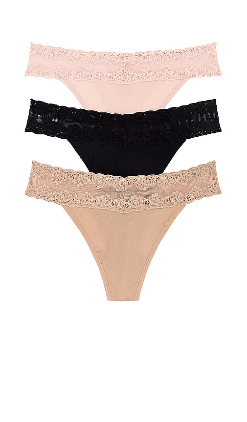 Buy Bliss Full Brief 3-Pack - Café and 3 for $48 Underwear - Shop Natori  Online
